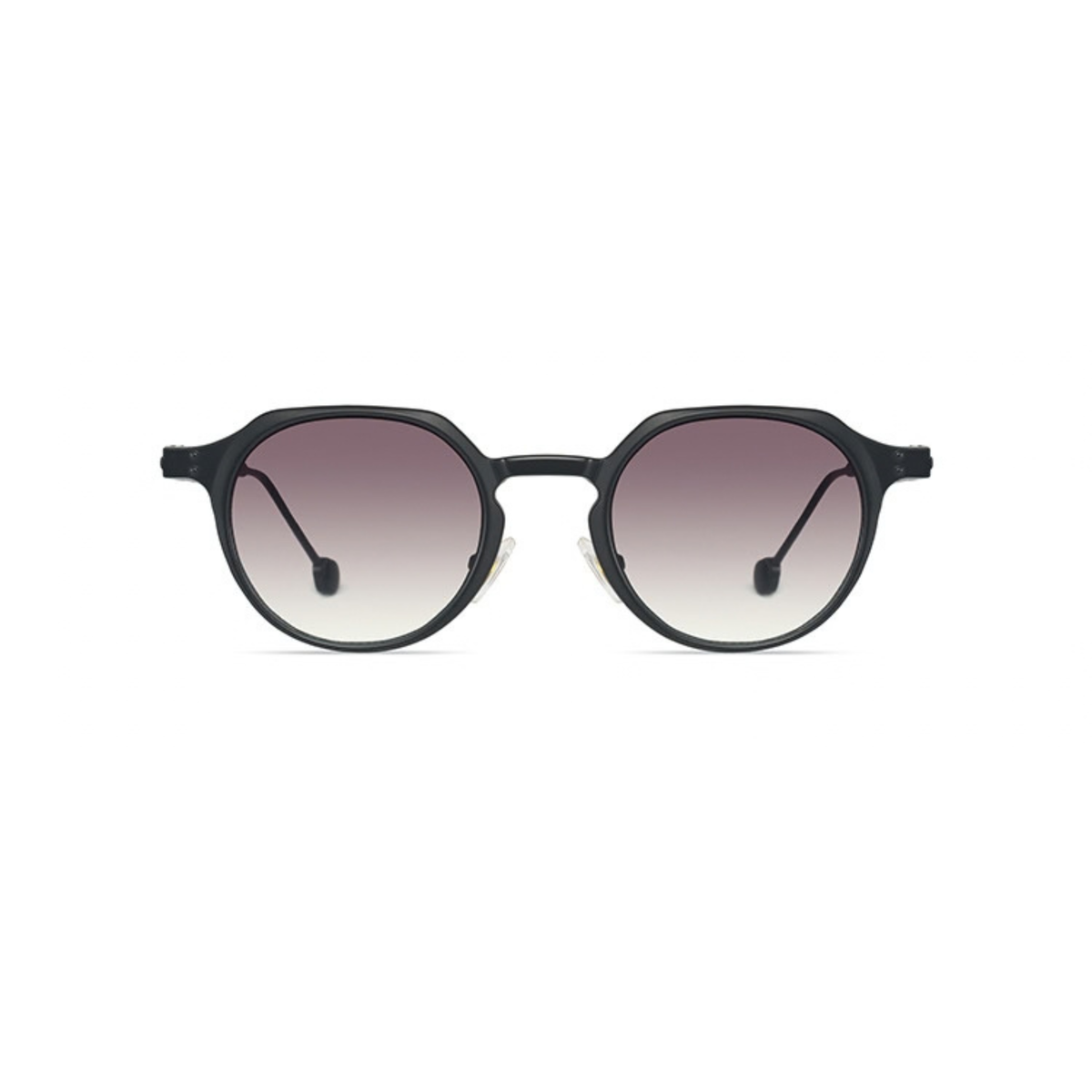 Avenue Black – Tinted Round Sunglasses (ET-SG106)