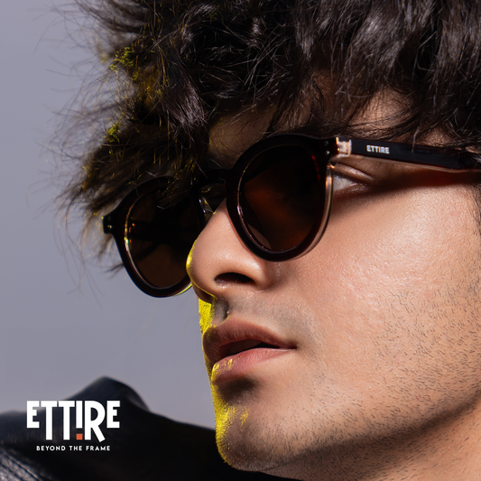 Cold Tea Orbit – Polarized Round Sunglasses (ET-SG27)