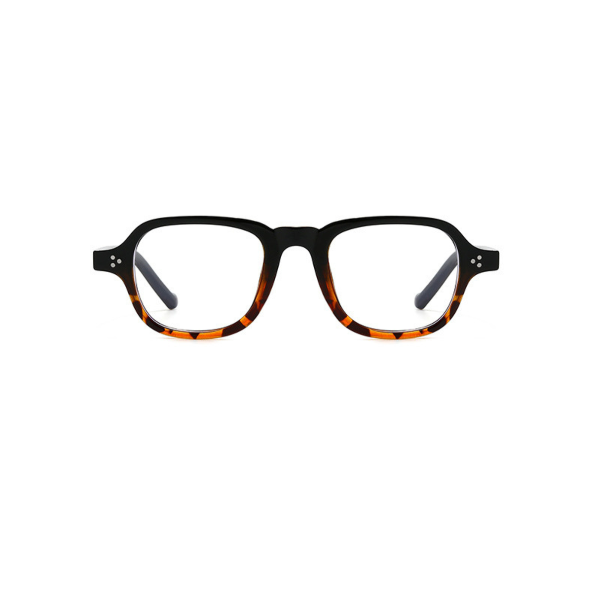 Sunset Noir – Black & Orange Eyeglasses (ET-OP64)