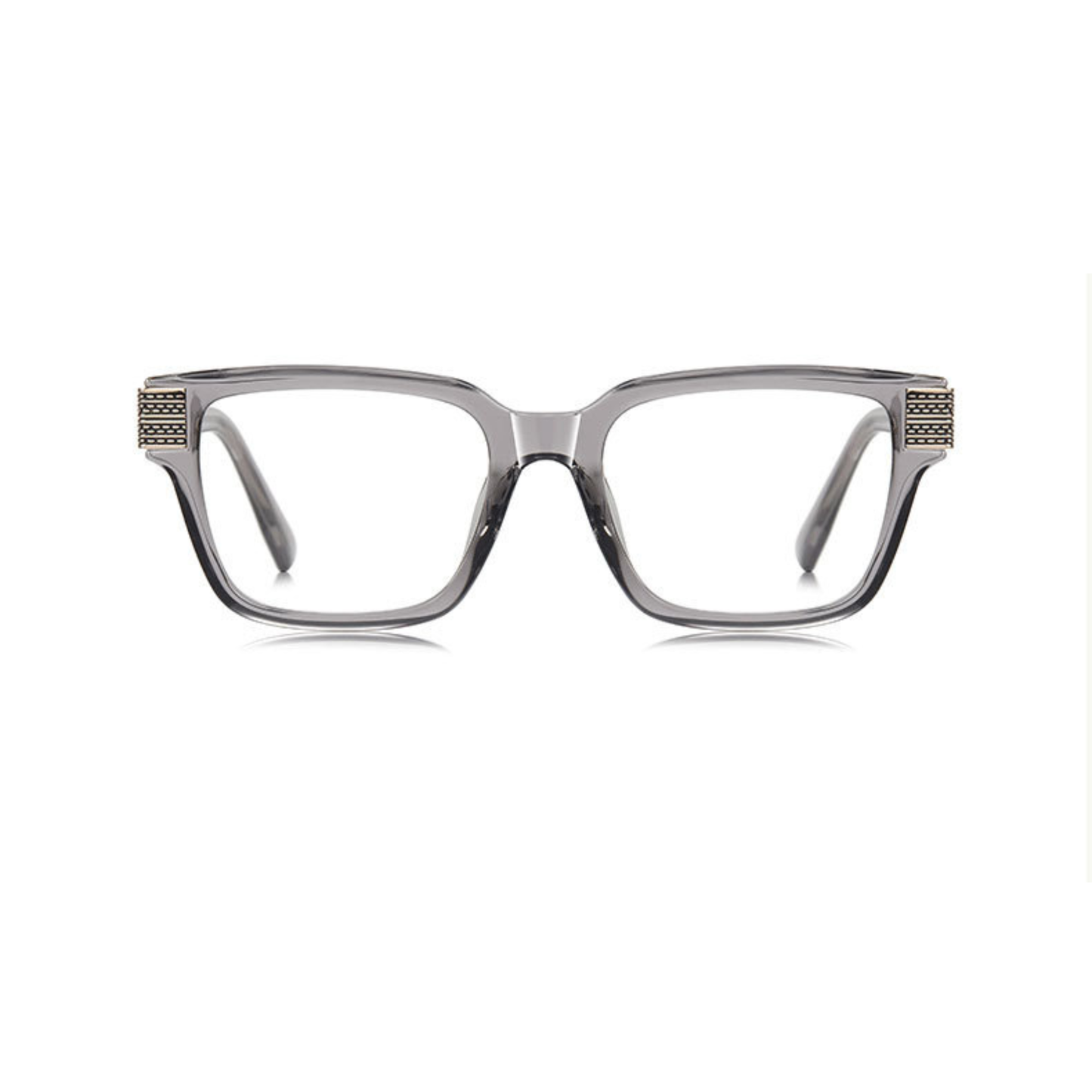 Graphite Minimal Square β Eyeglasses (ET-OP59)