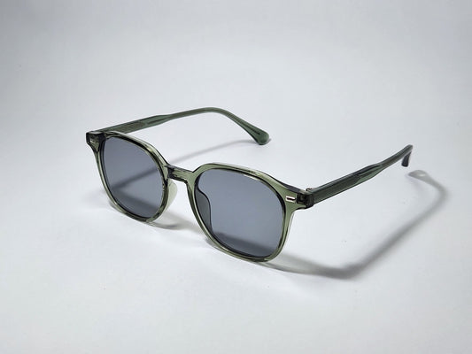 Forest Round – Green & Gray Round Sunglasses (ET-SG05)
