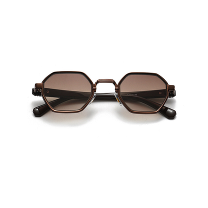 Mocha Crest – Statement Metal Sunglasses (ET-SG66)