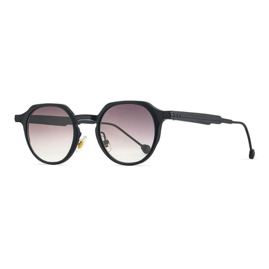 Avenue Black – Tinted Round Sunglasses (ET-SG106)
