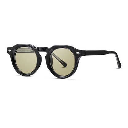 Obsidian Line – Contemporary Round Sunglasses (ET-SG96)