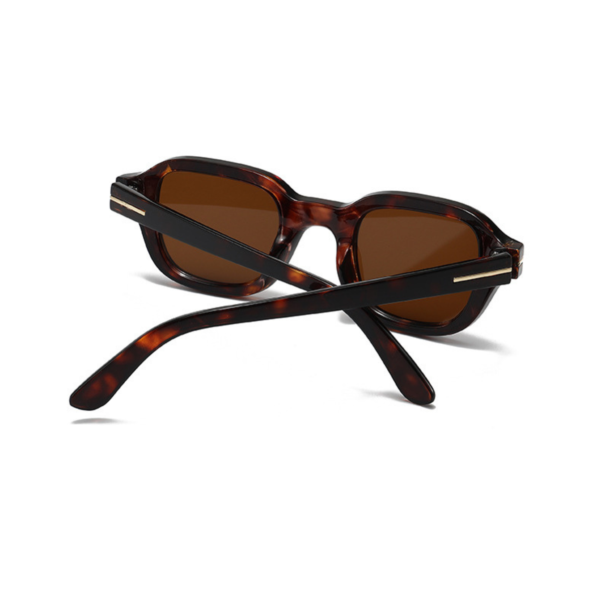 Mocha Frame – Bold Square Sunglasses (ET-SG75)