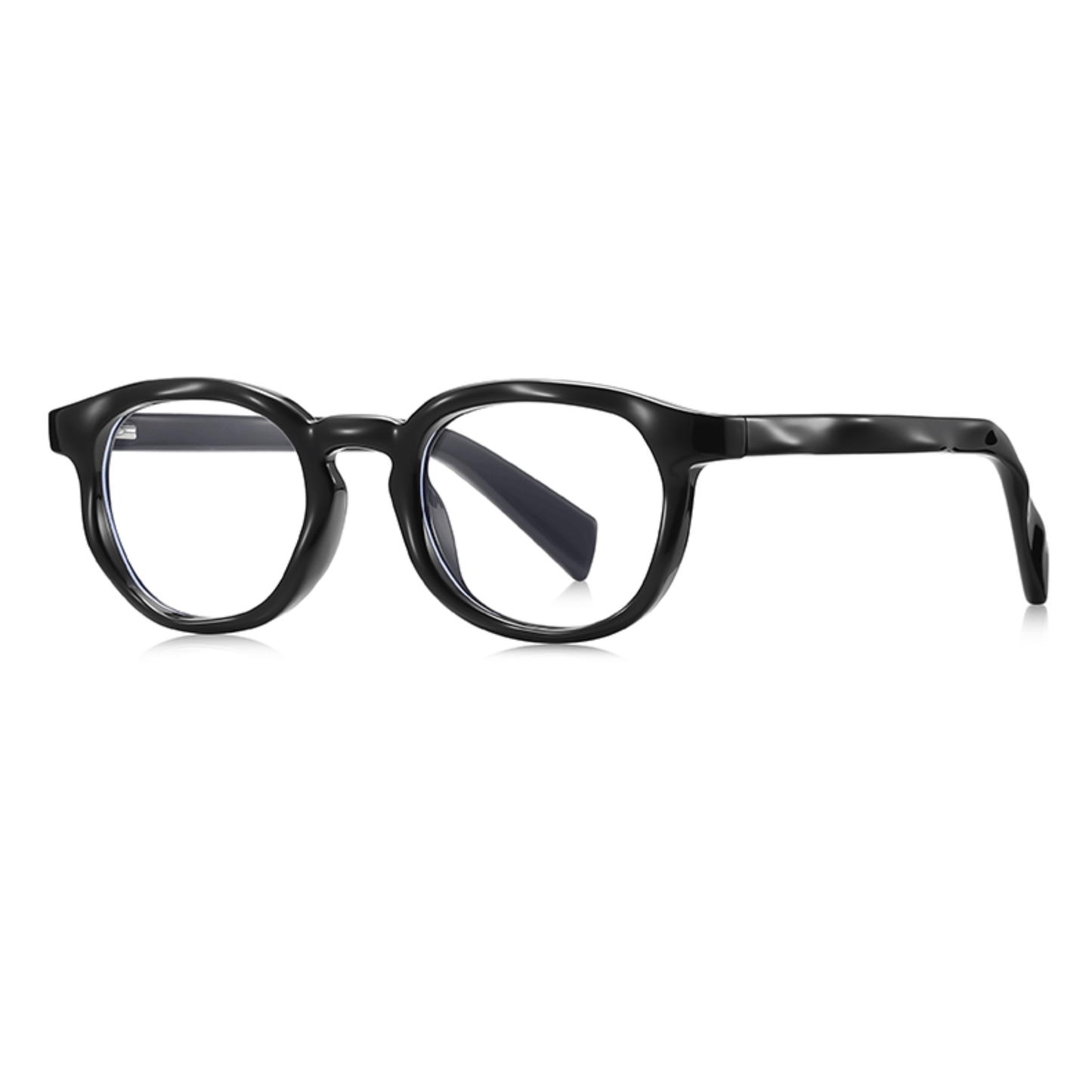Midnight Core Oval – Classic Black Eyeglasses (ET-OP53)
