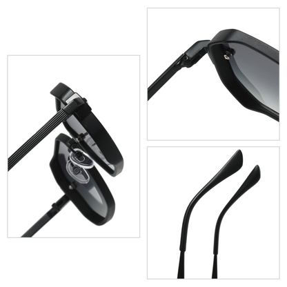 Obsidian Luxe – Box Frame Sunglasses (ET-SG44)