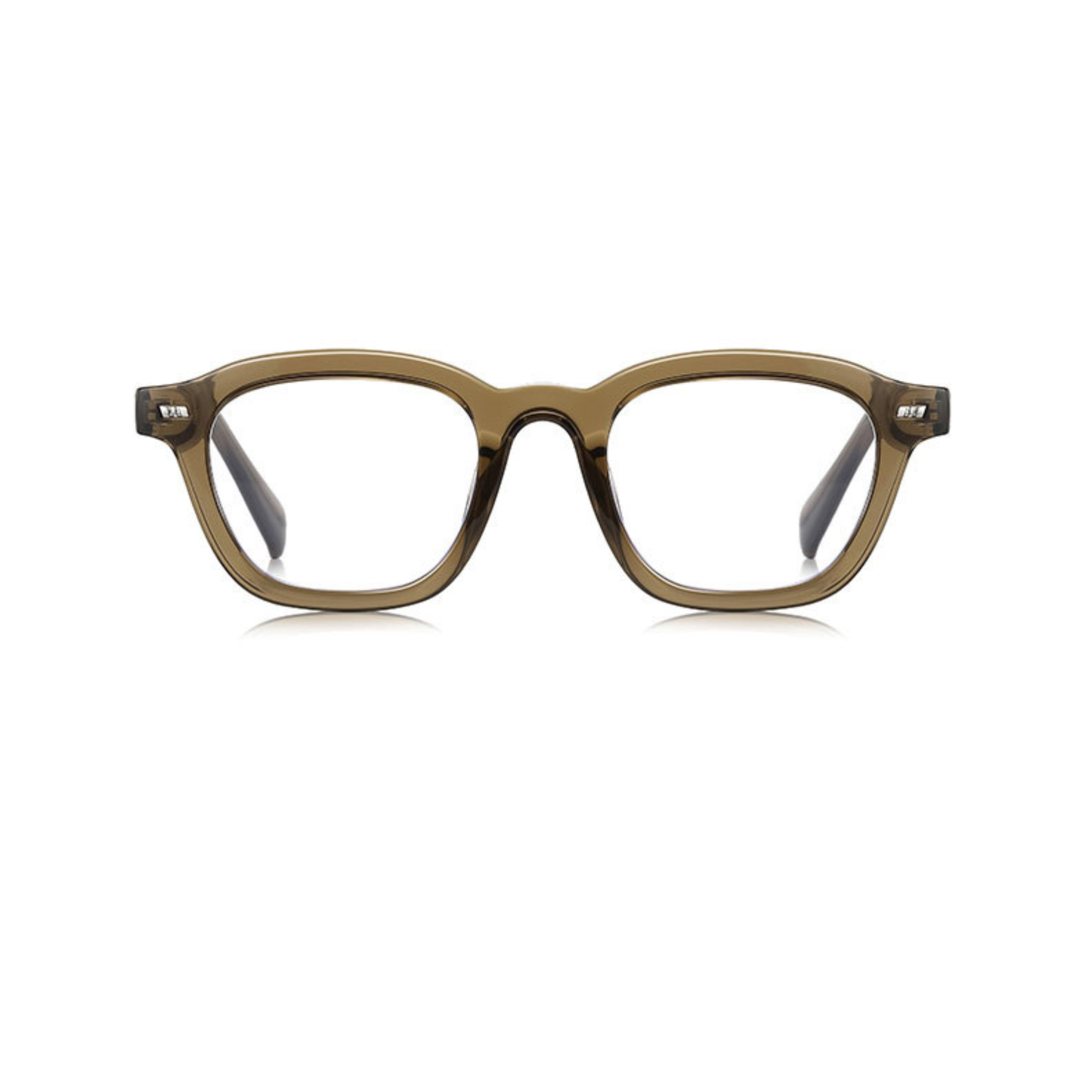 Golden Ember Vintage – Square Tea Eyeglasses (ET-OP55)