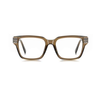 Earthline Classic – Brown Square Eyeglasses (ET-OP58)
