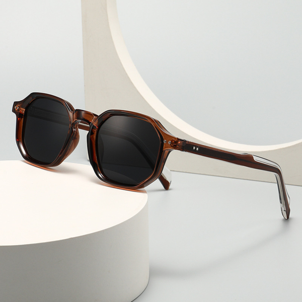 Cocoa Edge Polygon – Polarized Sunglasses (ET-SG61)