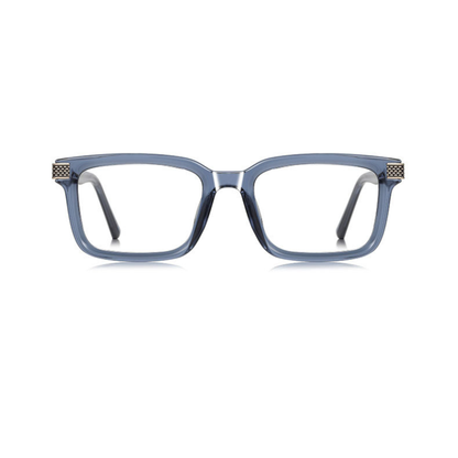 Azure Edge – Modern Square Eyeglasses (ET-OP56)