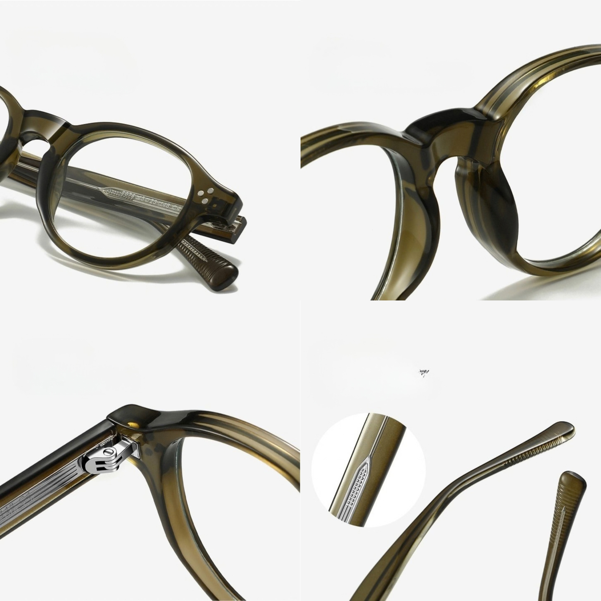Olive Current – Oval Optical Frame (ET-OP72)
