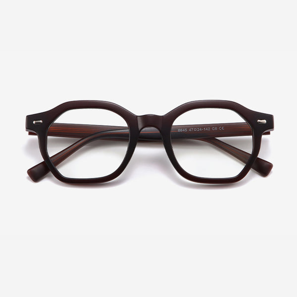 Pomegranate Juice – Hexagon Optical Frame (ET-OP37)