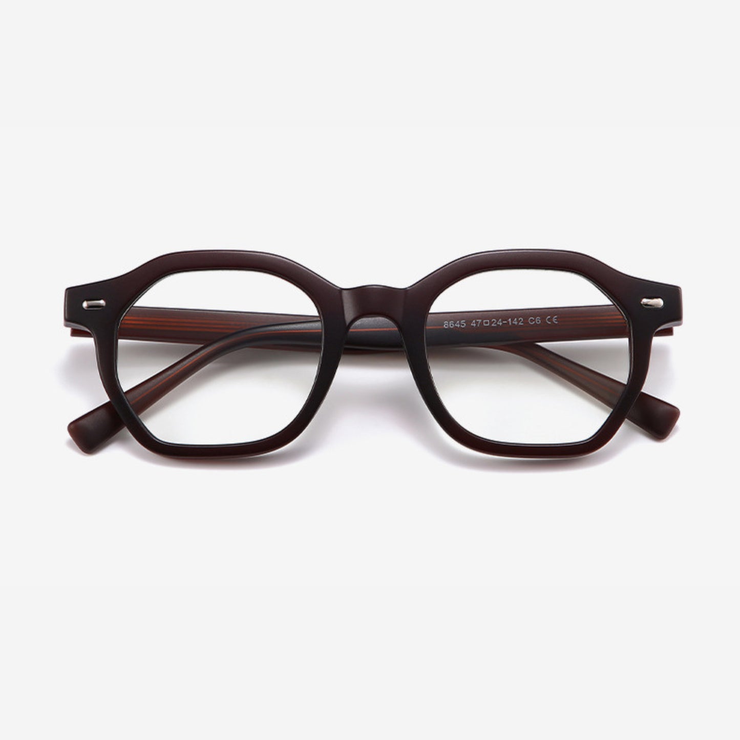 Pomegranate Juice – Hexagon Optical Frame (ET-OP37)