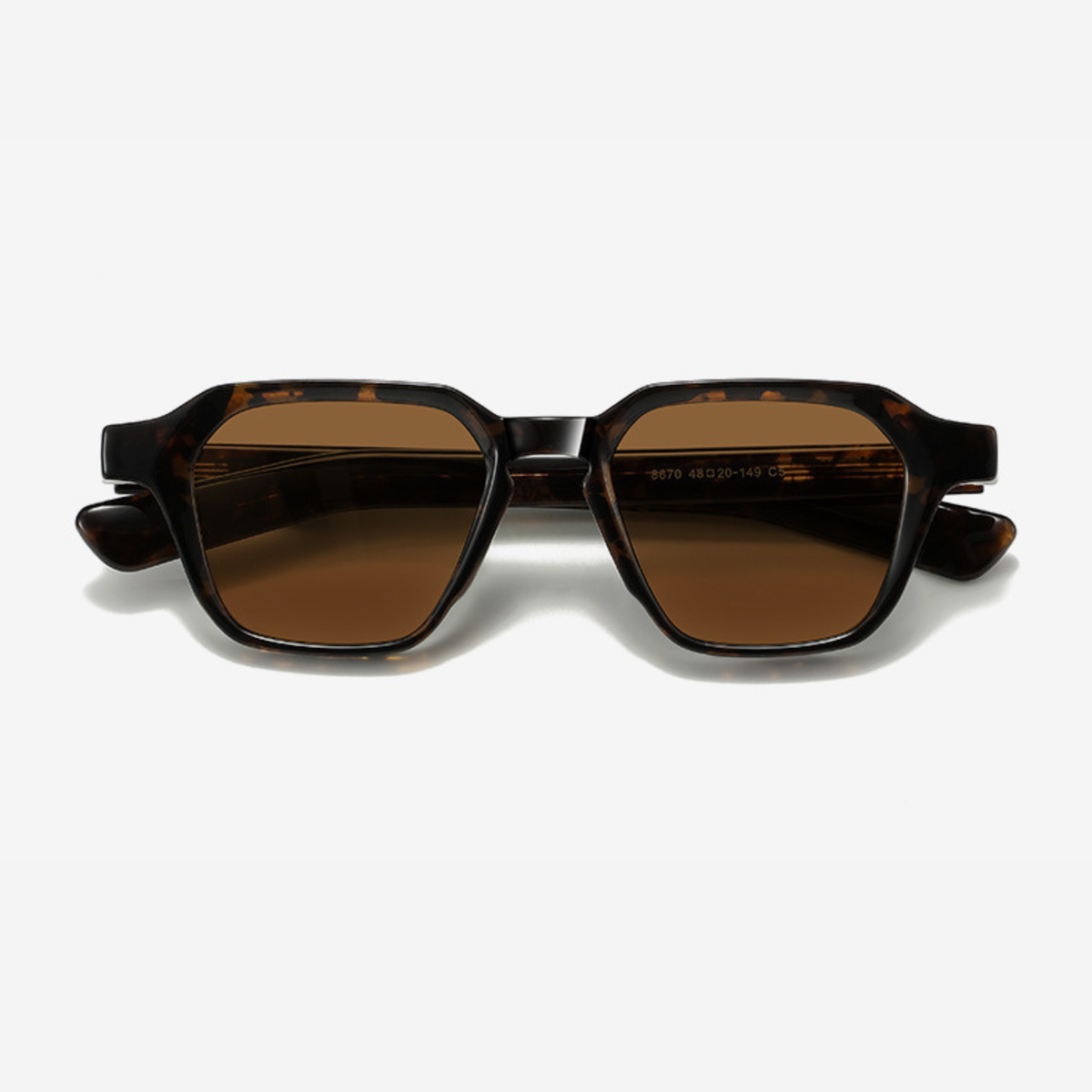 Brownline – Polarized Geometric Sunglasses (ET-SG85)