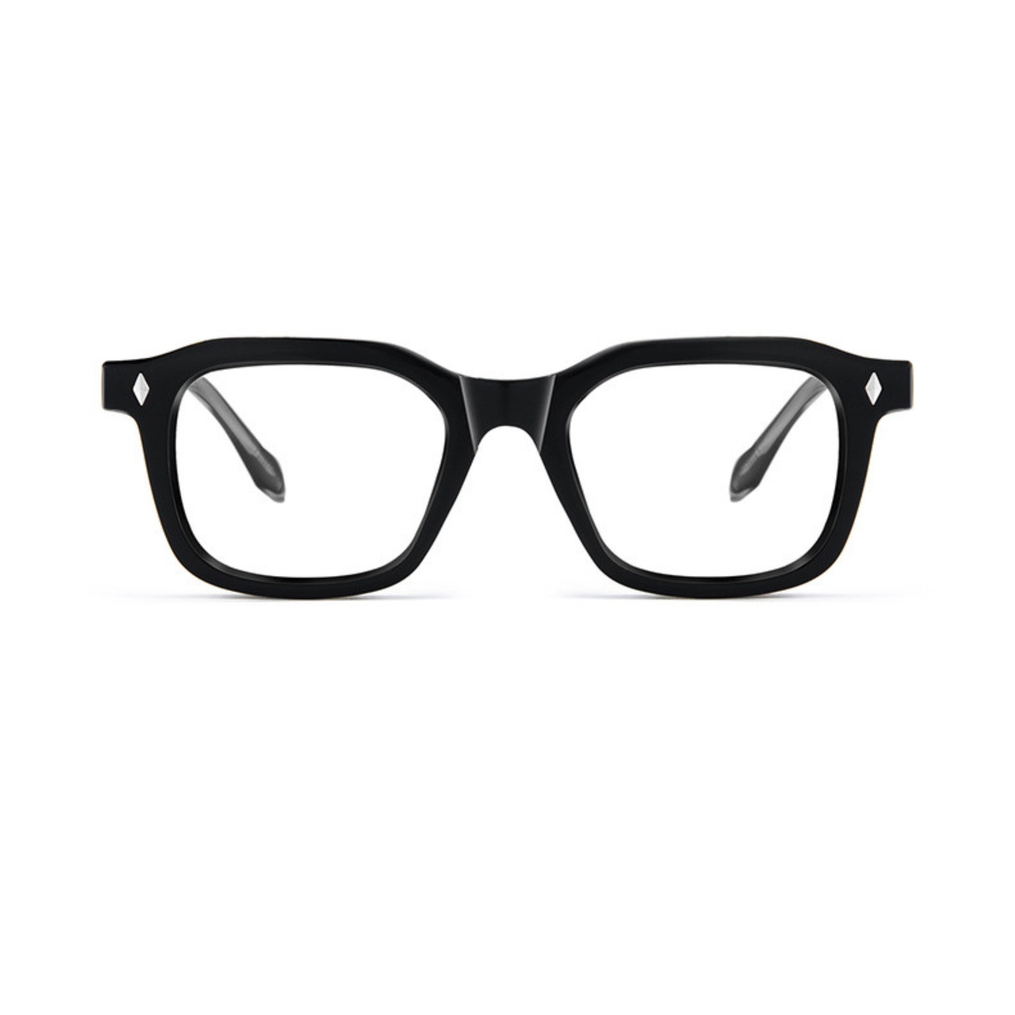 Noir Grid – Square Frame Eyeglasses (ET-OP47)