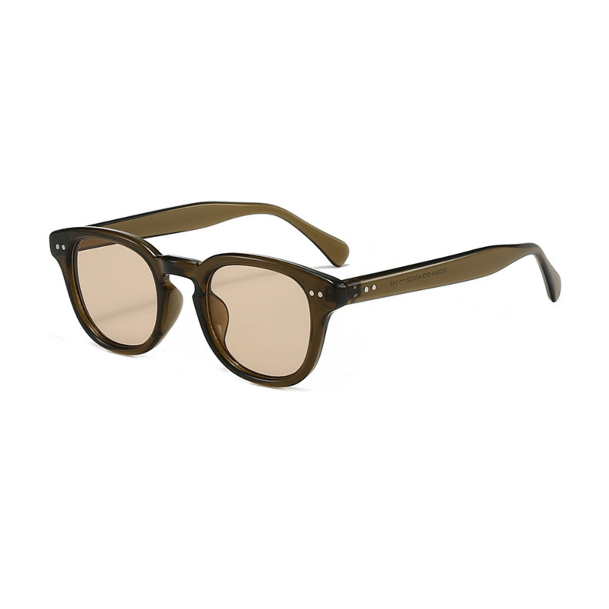 Olive Muse – Modern Round Sunglasses (ET-SG74)