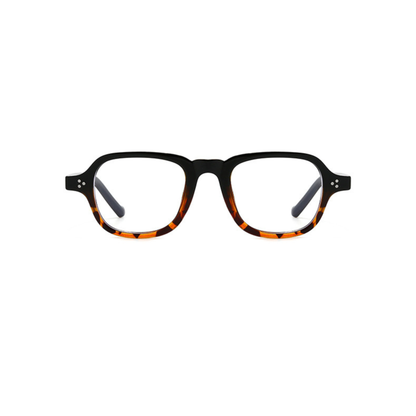 Sunset Noir – Black & Orange Eyeglasses (ET-OP64)