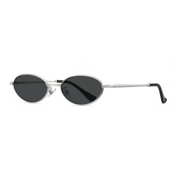 Silver Flair – Metal Oval Sunglasses (ET-SG111)