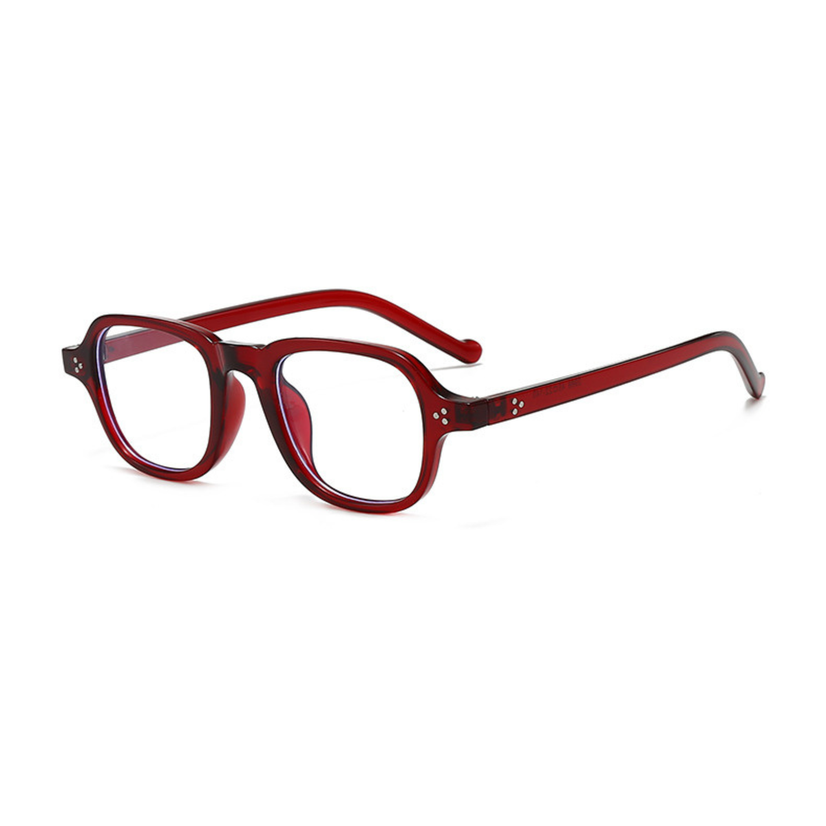 Crimson Edge – Box Red Eyeglasses (ET-OP63)