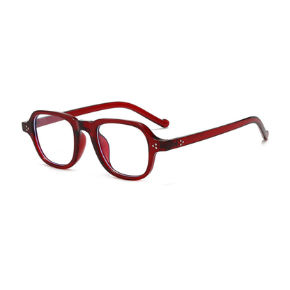 Crimson Edge – Box Red Eyeglasses (ET-OP63)