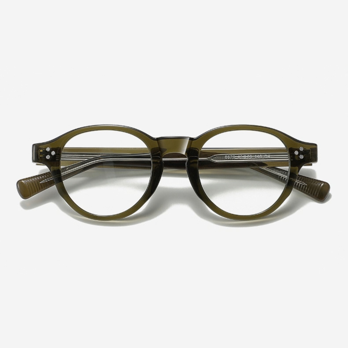 Olive Current – Oval Optical Frame (ET-OP72)