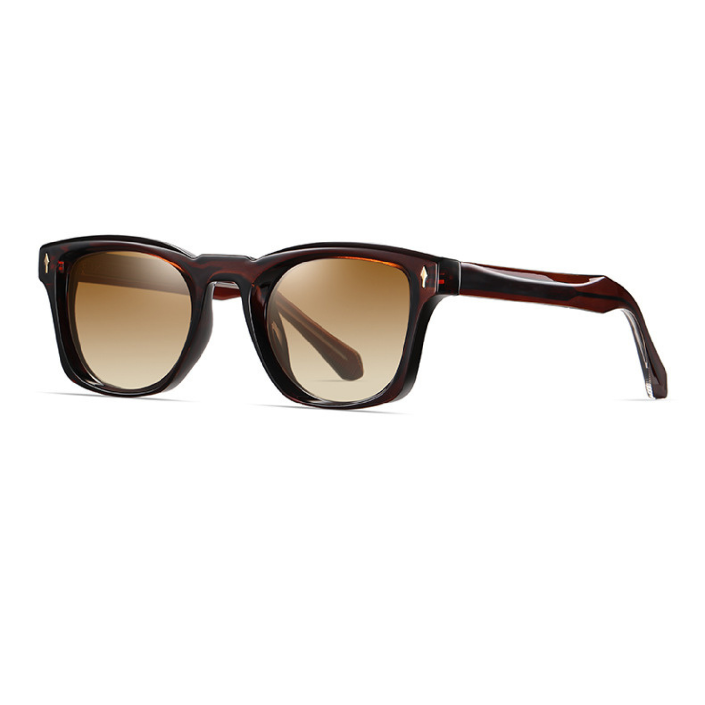 Maroon Matrix – Geometric Sunglasses (ET-SG50)