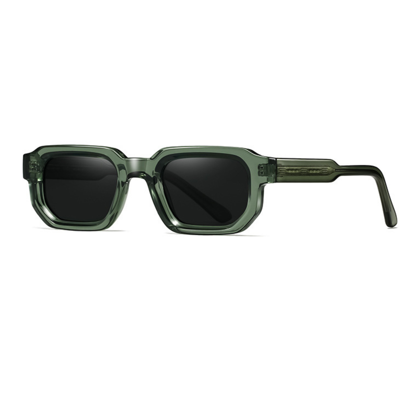 Verdant Pulse – Square UV Shield Sunglasses (ET-SG42)