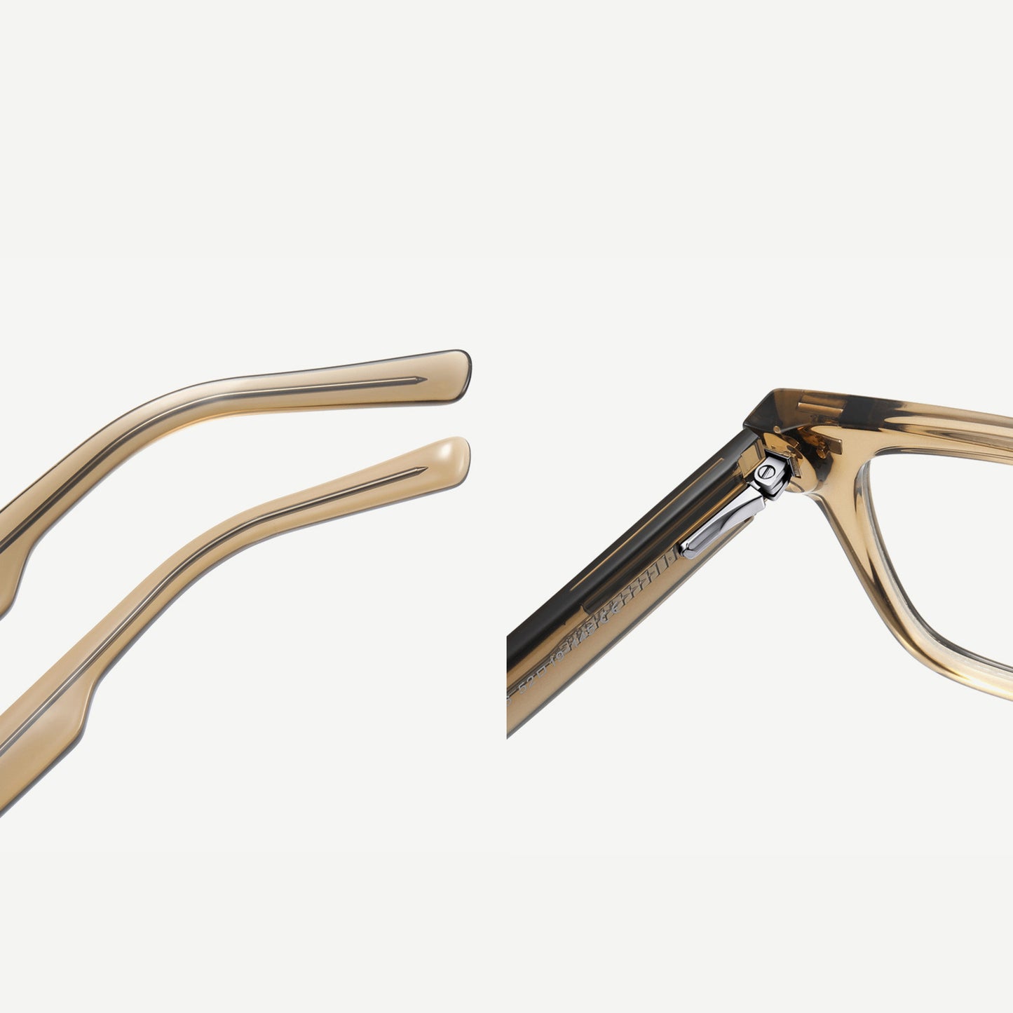 Bronze Veil – Tea Transparent Oval Frame (ET-OP43)