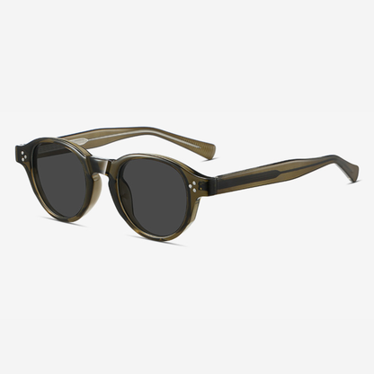 Olive Arc – Polarized Oval Sunglasses (ET-SG87)