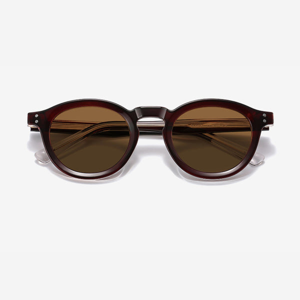 Cold Tea Orbit – Polarized Round Sunglasses (ET-SG27)