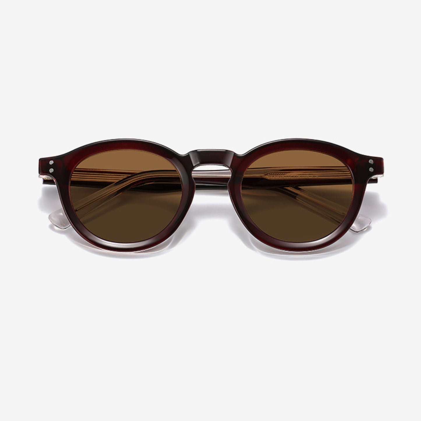 Cold Tea Orbit – Polarized Round Sunglasses (ET-SG27)