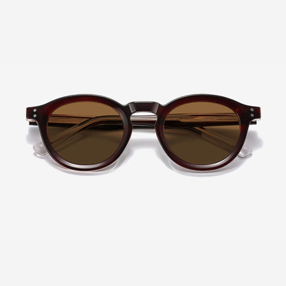 Cold Tea Orbit – Polarized Round Sunglasses (ET-SG27)