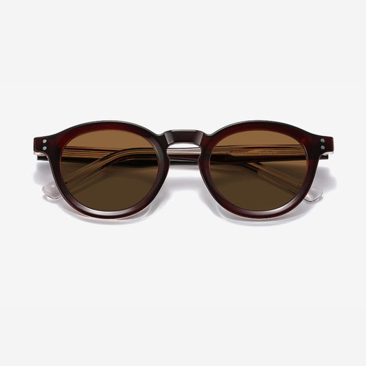 Cold Tea Orbit – Polarized Round Sunglasses (ET-SG27)