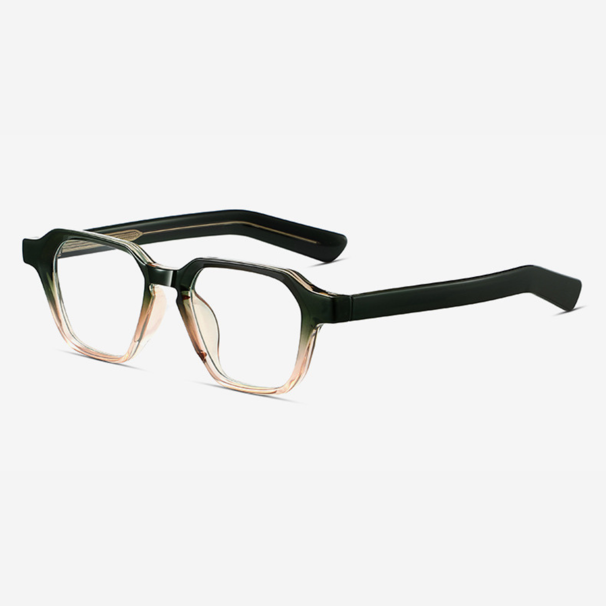 Jade Fade – Contemporary Geometric Eyeglasses (ET-OP70)