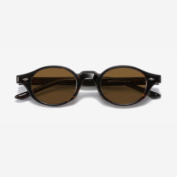 Tortoise Wave – Polarized Oval Sunglasses (ET-SG82)