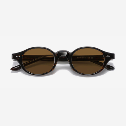 Tortoise Wave – Polarized Oval Sunglasses (ET-SG82)