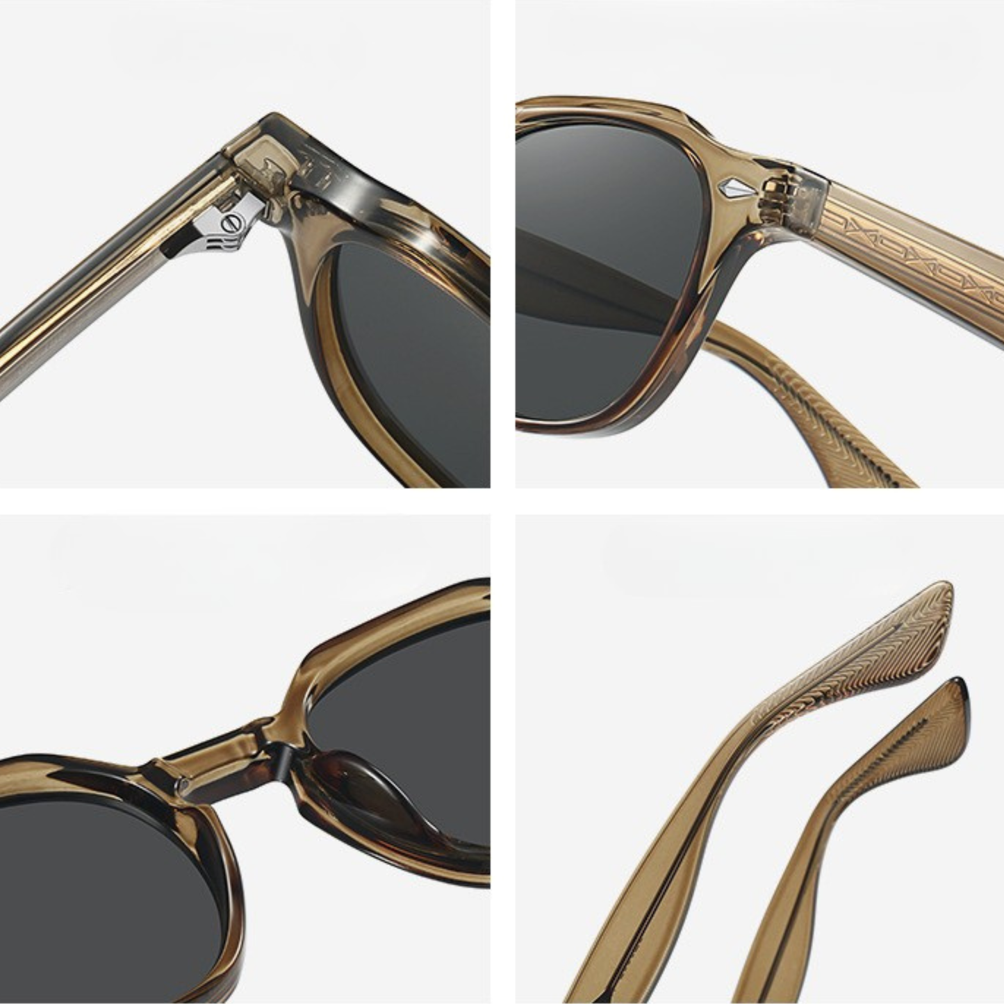 Olive Spectra – Box Silhouette Shades (ET-SG48)