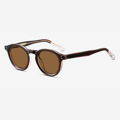 Cold Tea Orbit – Polarized Round Sunglasses (ET-SG27)