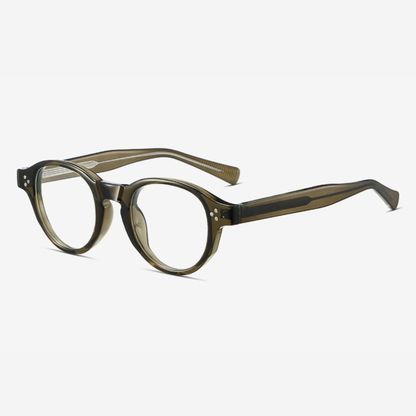 Olive Current – Oval Optical Frame (ET-OP72)
