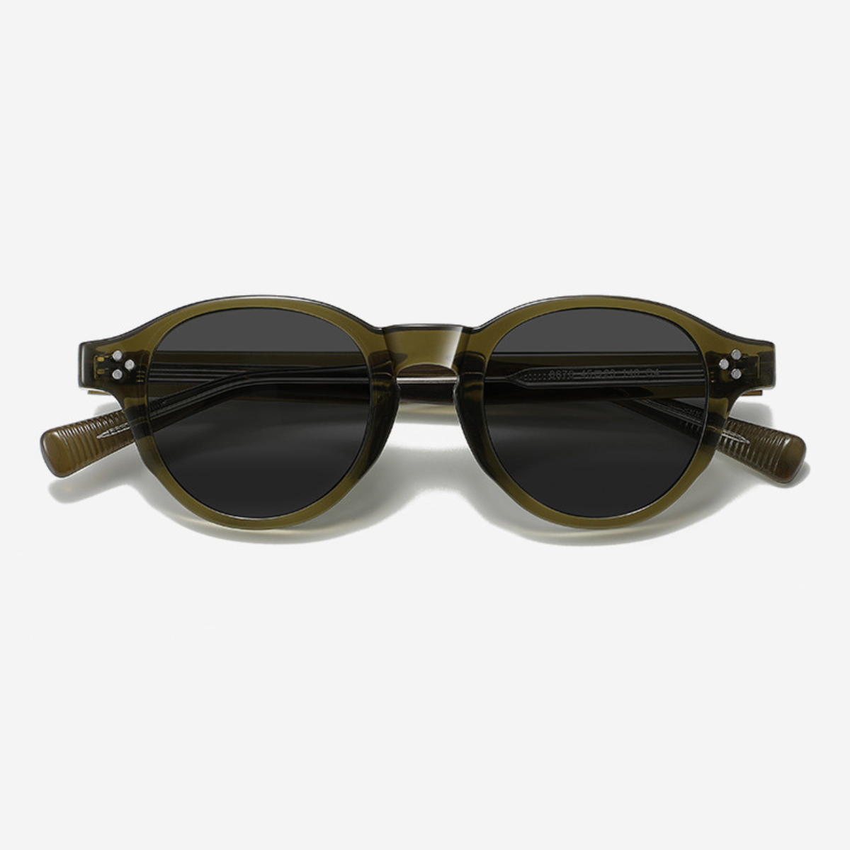 Olive Arc – Polarized Oval Sunglasses (ET-SG87)