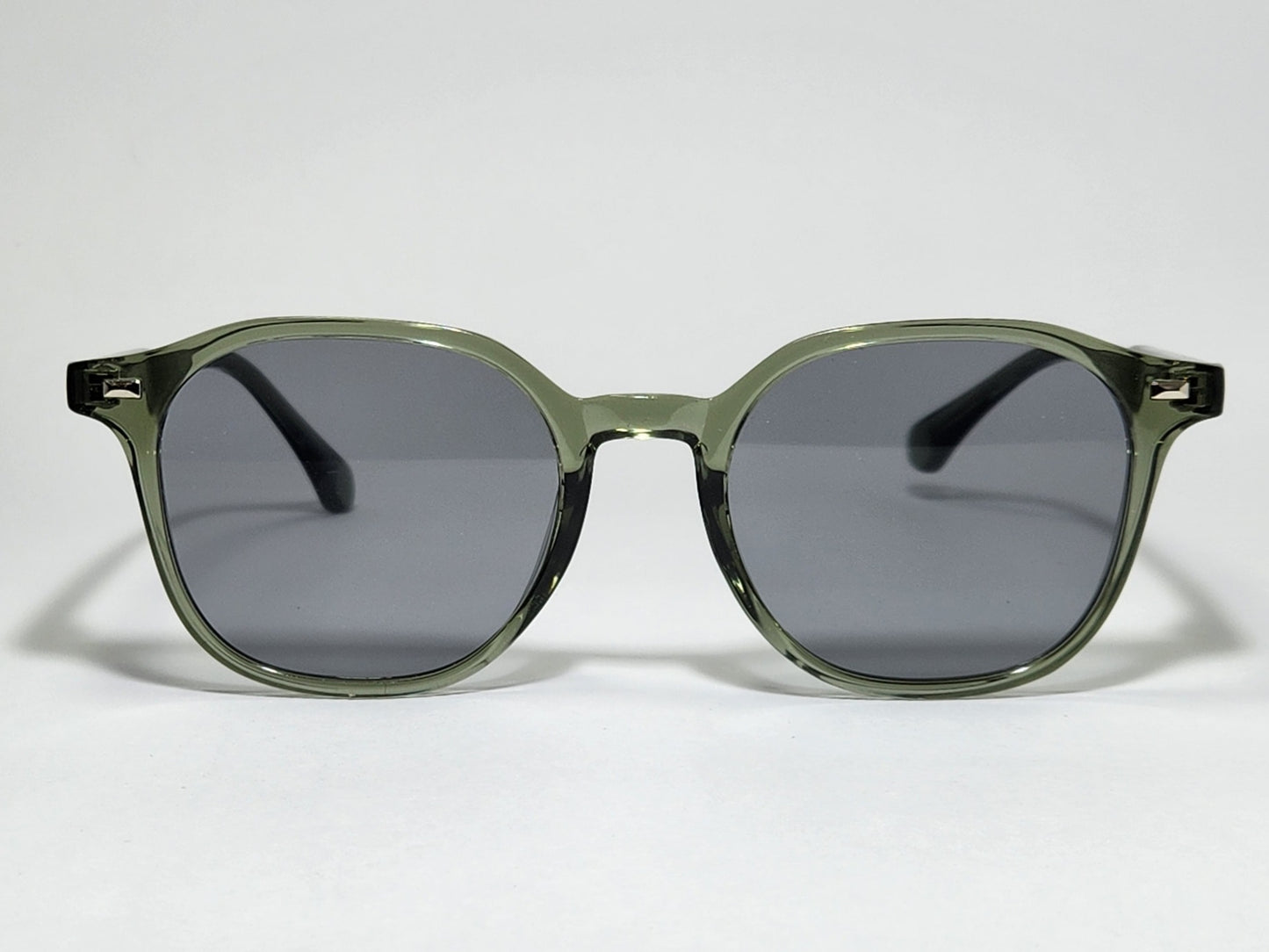 Forest Round – Green & Gray Round Sunglasses (ET-SG05)