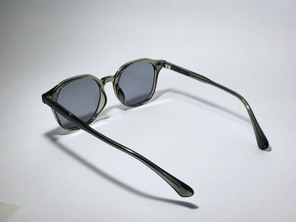 Forest Round – Green & Gray Round Sunglasses (ET-SG05)