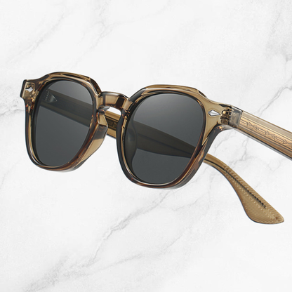 Olive Spectra – Box Silhouette Shades (ET-SG48)