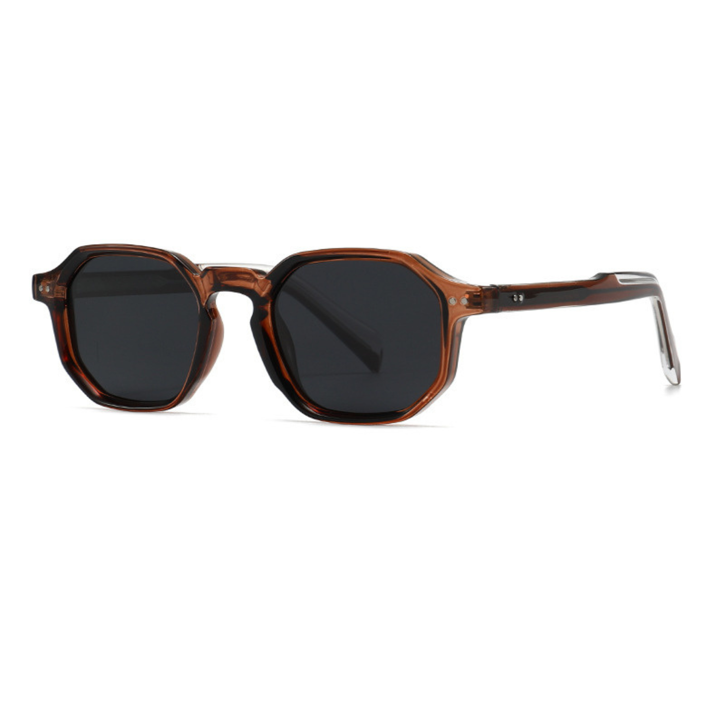 Cocoa Edge Polygon – Polarized Sunglasses (ET-OSG61)