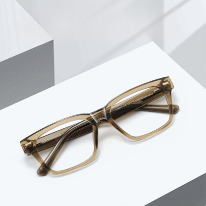 Bronze Veil – Tea Transparent Oval Frame (ET-OP43)