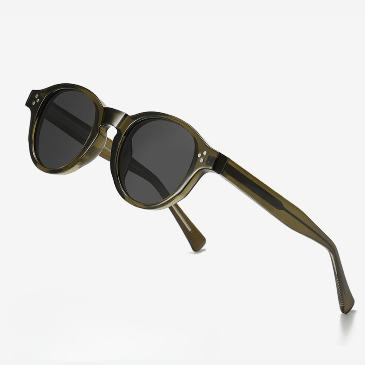 Olive Arc – Polarized Oval Sunglasses (ET-SG87)