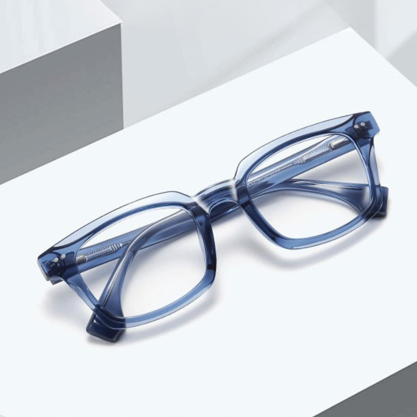 Aurex Blue – Crystal Box Frame (ET-OP39)