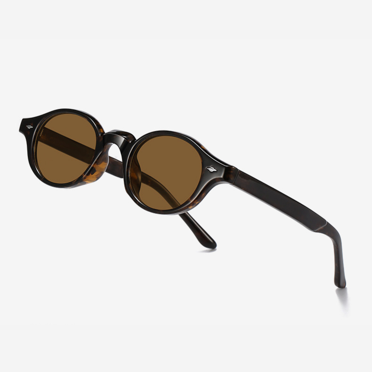 Tortoise Wave – Polarized Oval Sunglasses (ET-SG82)