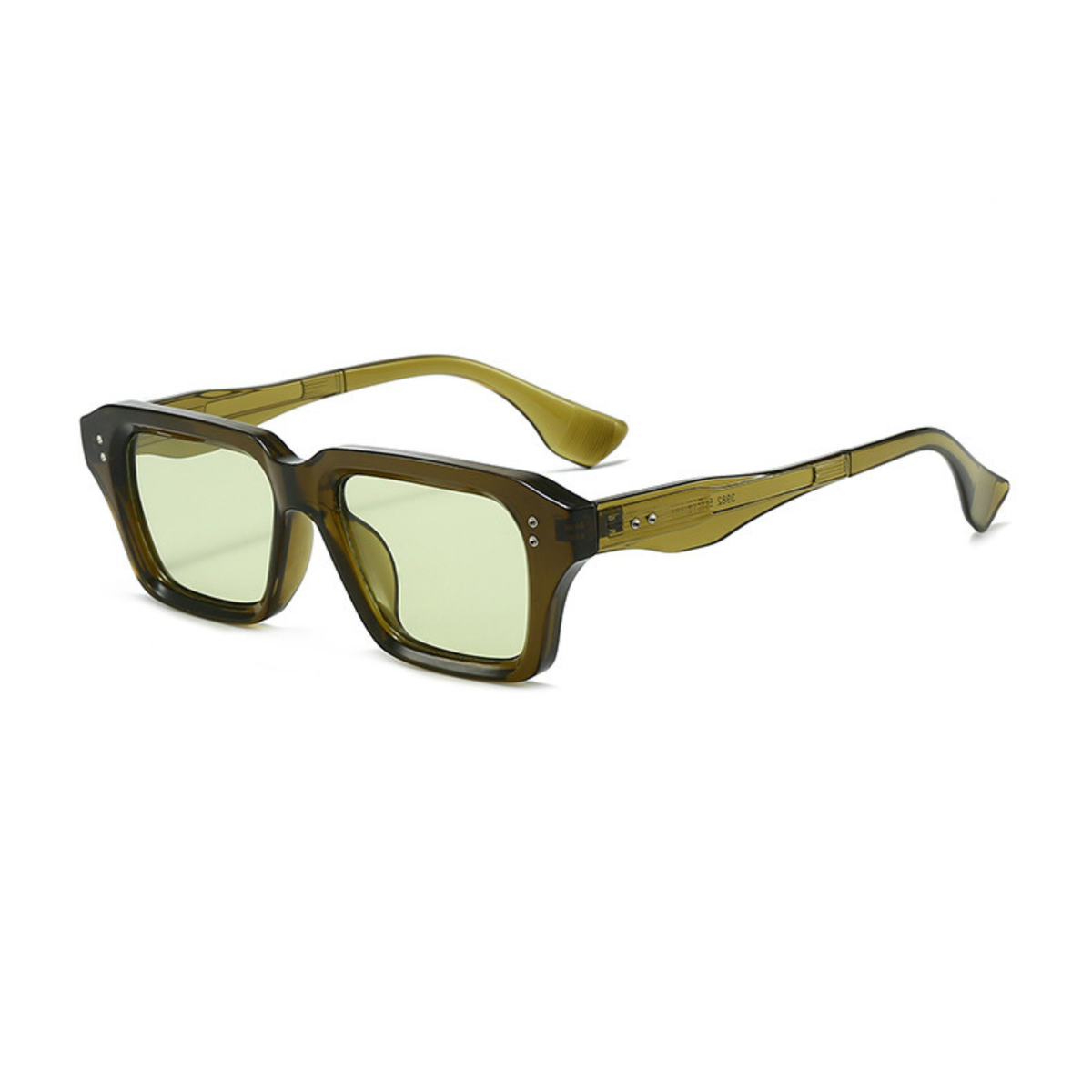 Olive Drift – Square Sunglasses (ET-SG77)